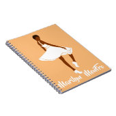 Marilyn MonFRO AFRoCA Afro Africa Black Woman Notitieboek (Rechterzijde)