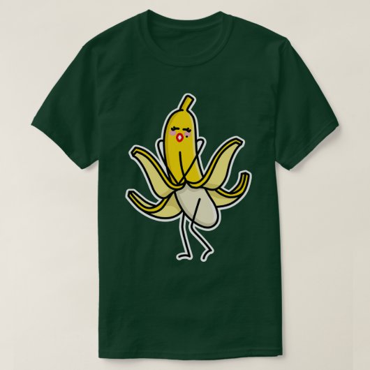 Marilyn Monroe banaan toon blazen rok pun T-shirt (Design voorkant)