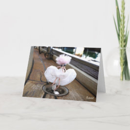 Marilyn Monroe pose in Witte rok  Bedankkaart