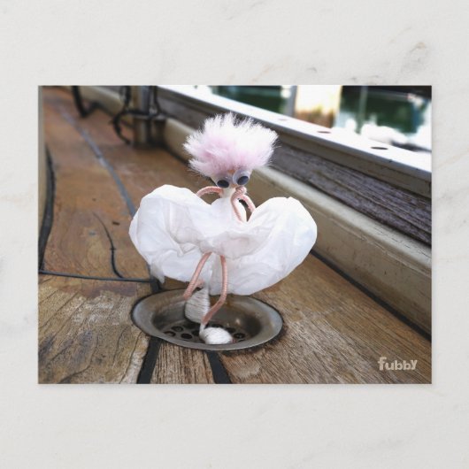 Marilyn Monroe pose in Witte rok  Briefkaart (Voorkant)