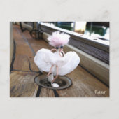 Marilyn Monroe pose in Witte rok door fubby. Briefkaart (Voorkant)