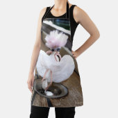 Marilyn Monroe pose in Witte rok door fubby. Schort (Insitu)