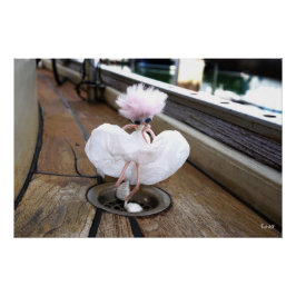 Marilyn Monroe pose in Witte rok Perfect Poster