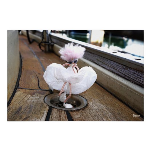 Marilyn Monroe pose in Witte rok Perfect Poster (Voorkant)