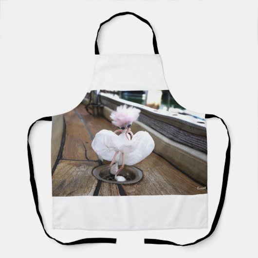 Marilyn Monroe pose in Witte rok Schort (Voorkant)