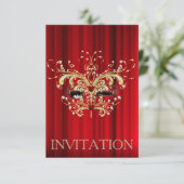 Marilyn Monroe Theater Musical Invitation Kaart (Staand voorkant)