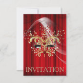 Marilyn Monroe Theater Musical Invitation Kaart (Voorkant)