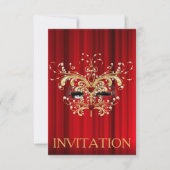 Marilyn Monroe Theater Musical Invitation Kaart (Voorkant)