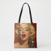 Marilyn Monroe Tote Tote Bag (Voorkant)