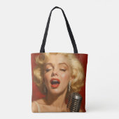 Marilyn Monroe Tote Tote Bag (Achterkant)