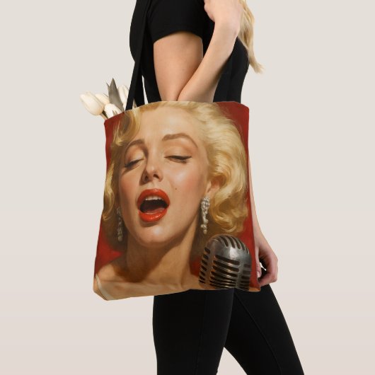 Marilyn Monroe Tote Tote Bag (Dichtbij)