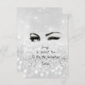 Marilyn Monroe Valentijn Love Declaration Kaart (Voorkant / Achterkant)