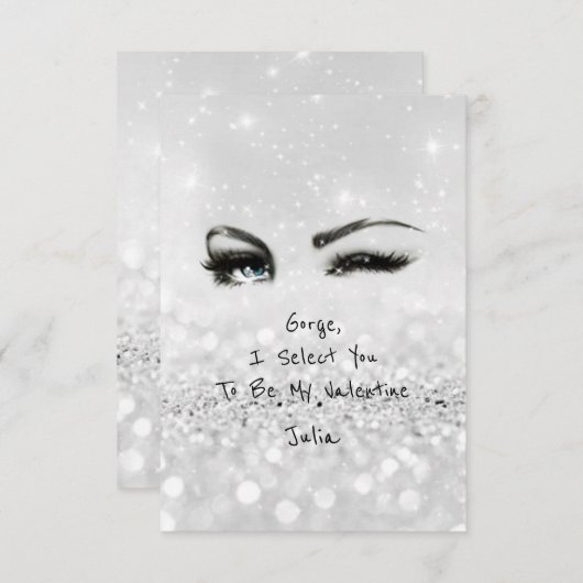 Marilyn Monroe Valentijn Love Declaration Kaart (Voorkant / Achterkant)