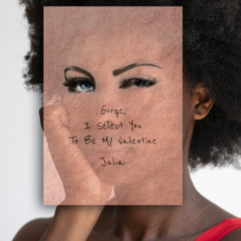 Marilyn Monroe Valentijn Love Declaration Kaart