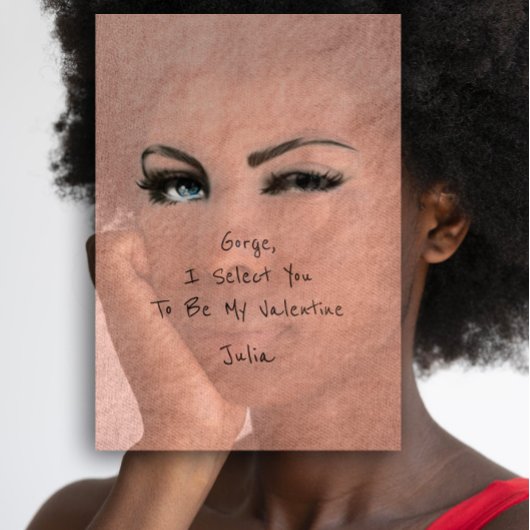 Marilyn Monroe Valentijn Love Declaration Kaart