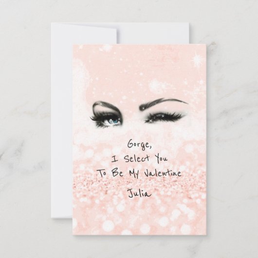 Marilyn Monroe Valentijn Love Declaration Roos Kaart (Voorkant)