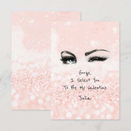 Marilyn Monroe Valentijn Love Declaration Roos Kaart (Voorkant / Achterkant)