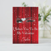 Marilyn Monroe Valentine Day Invitation Kaart (Staand voorkant)