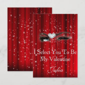 Marilyn Monroe Valentine Day Invitation Kaart (Voorkant / Achterkant)