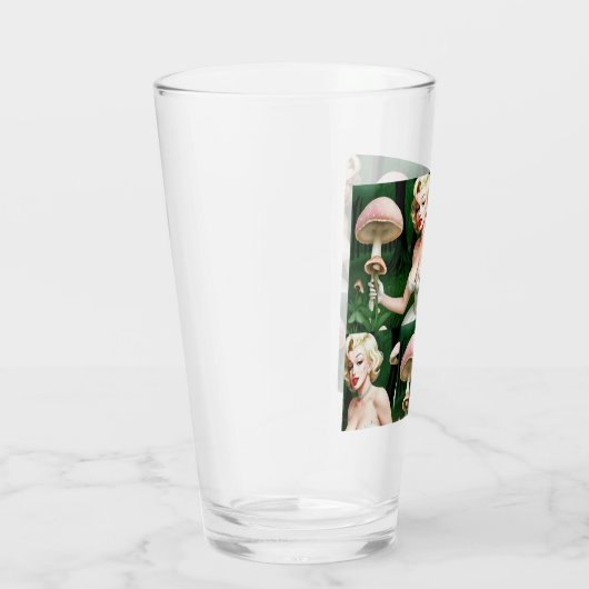 Marilyn paddenstoel leuk home decor uniek glas (Rechts)