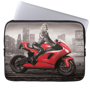Marilyn's motor laptop sleeve