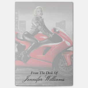 Marilyn's motor post-it® notes