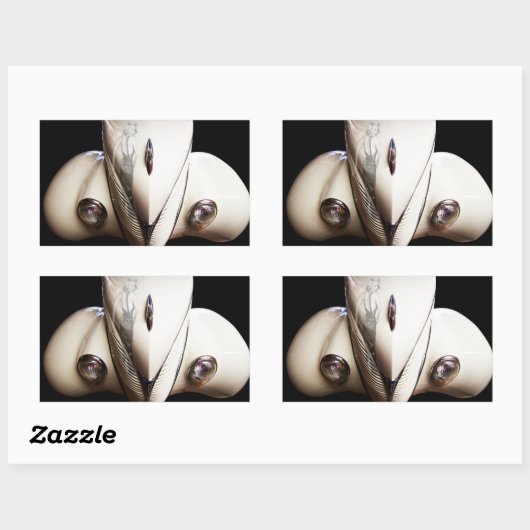 Marilyn's Ride Rechthoekige Sticker (Vel)