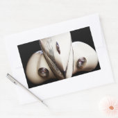 Marilyn's Ride Rechthoekige Sticker (Envelop)