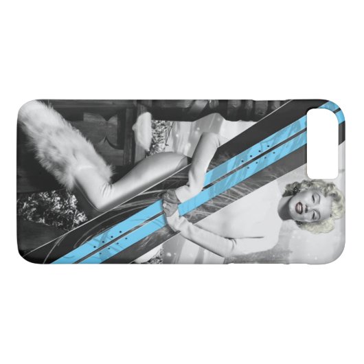 Marilyn's snowboard Case-Mate iPhone case (Achterkant (Horizontaal))