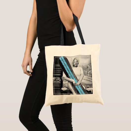 Marilyn's snowboard tote bag (Voorkant (product))