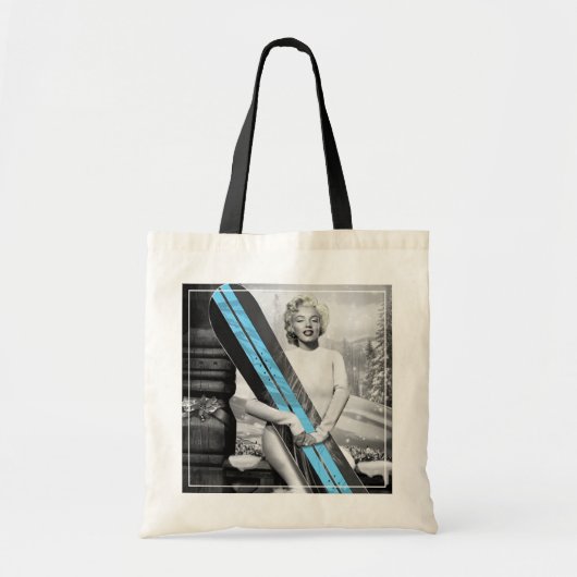 Marilyn's snowboard tote bag (Voorkant)
