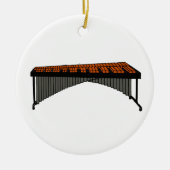 Marimba Design Graphic 1 Keramisch Ornament (Voorkant)
