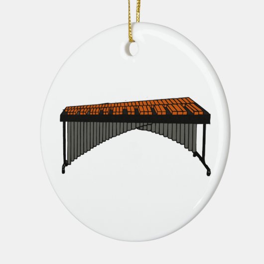 Marimba Design Graphic 1 Keramisch Ornament (Links)