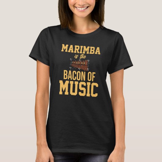 Marimba Instrument Music Lesson Player Beginner of T-shirt (Voorkant)