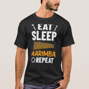 Marimba Instrument Music Lesson Player Beginner of T-shirt