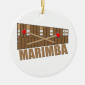 Marimba Keramisch Ornament (Voorkant)