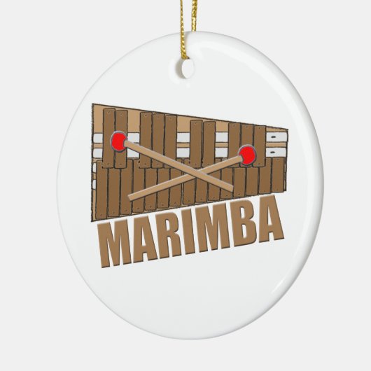 Marimba Keramisch Ornament (Links)