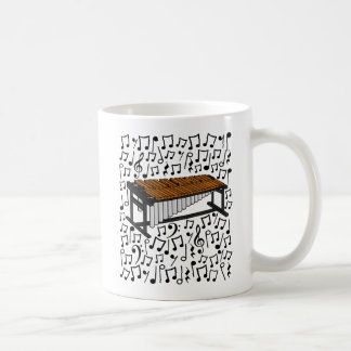 Marimba Musical Notities Percussie Leraar Musicus Koffiemok