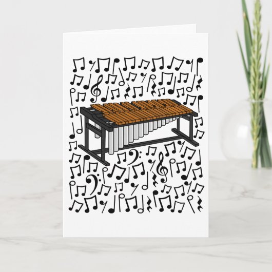 Marimba Musical Notities Percussionist Musician (Voorkant)