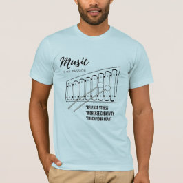 marimba, muziek t-shirt