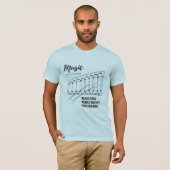 marimba, muziek t-shirt (Voorkant volledig)