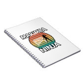 Marimba Ninja Percussionist Musicien Marching Band Notitieboek (Rechterzijde)