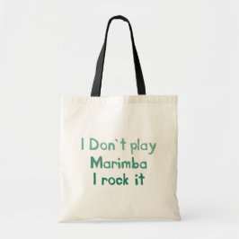 Marimba Rock It Totebag Tote Bag
