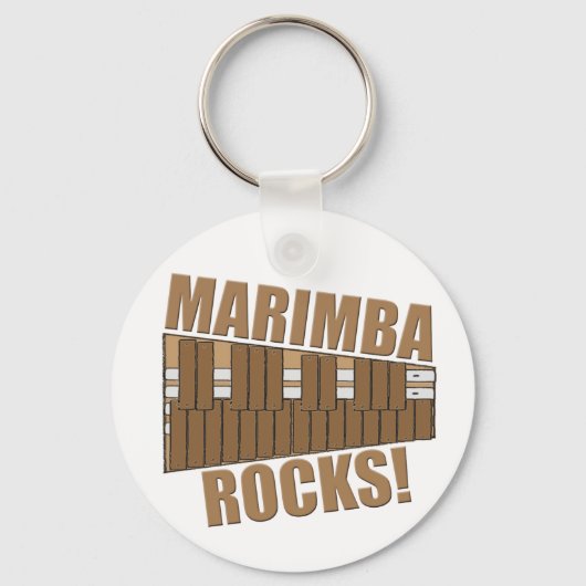 Marimba Rocks! Sleutelhanger (Voorkant)
