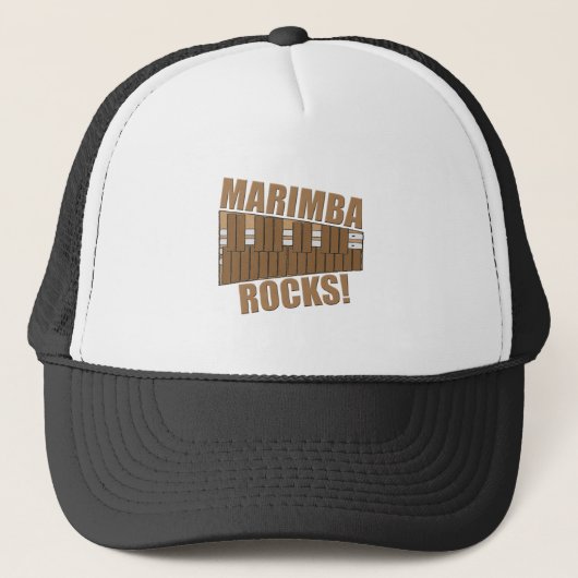 Marimba Rocks! Trucker Pet (Voorkant)