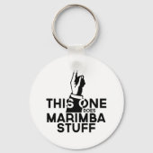 Marimba Stuff - Funny Marimba Music Sleutelhanger (Voorkant)