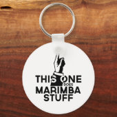 Marimba Stuff - Funny Marimba Music Sleutelhanger (Voorkant)