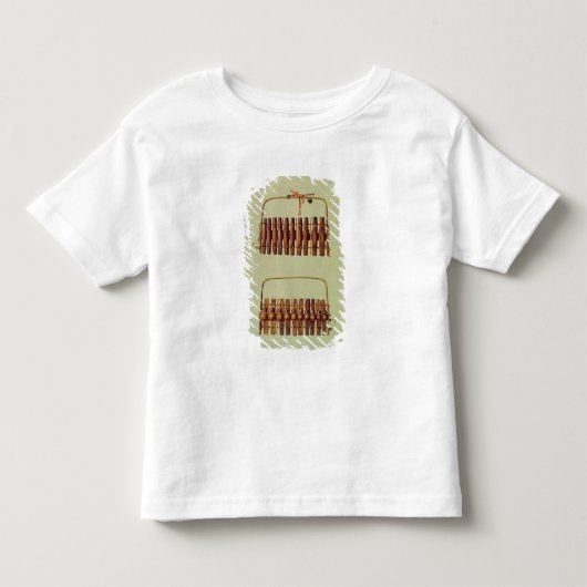 Marimba, voor- en achteruitzichten, Zuid-Afrika, v Kinder Shirts (Voorkant)