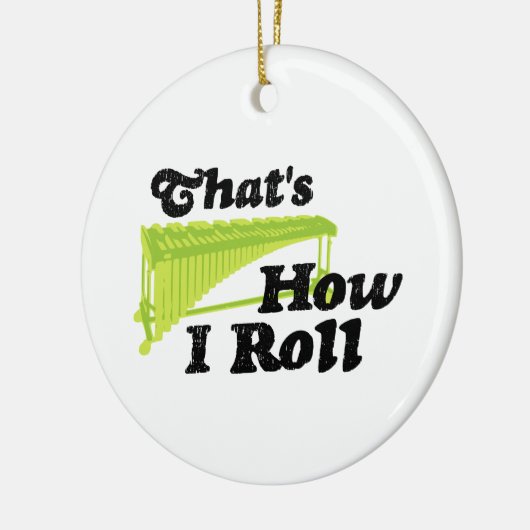 Marimba - zo loop ik keramisch ornament (Links)