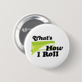 Marimba - zo loop ik ronde button 5,7 cm (Voorkant /achterkant)